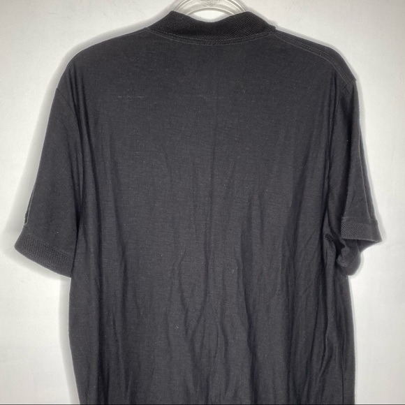 NWOT Frank and Oak Black Henley - Picture 5 of 11